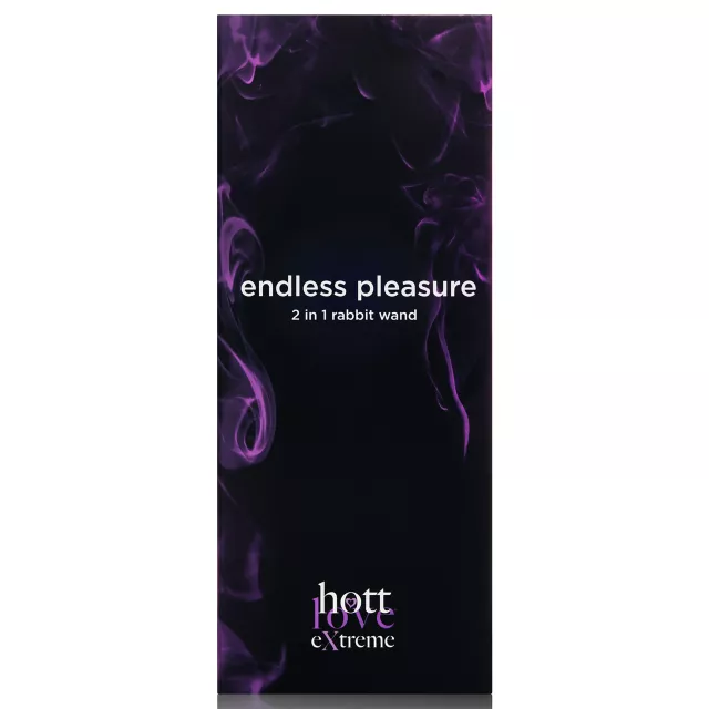 Hott Love Extreme Endless Pleasure 2 in 1 Rabbit Wand at Spencer's