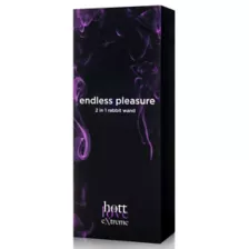 Hott Love Extreme Endless Pleasure 2 in 1 Rabbit Wand at Spencer's