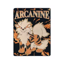 Pokémon Arcanine Fleece Blanket at Spencer's