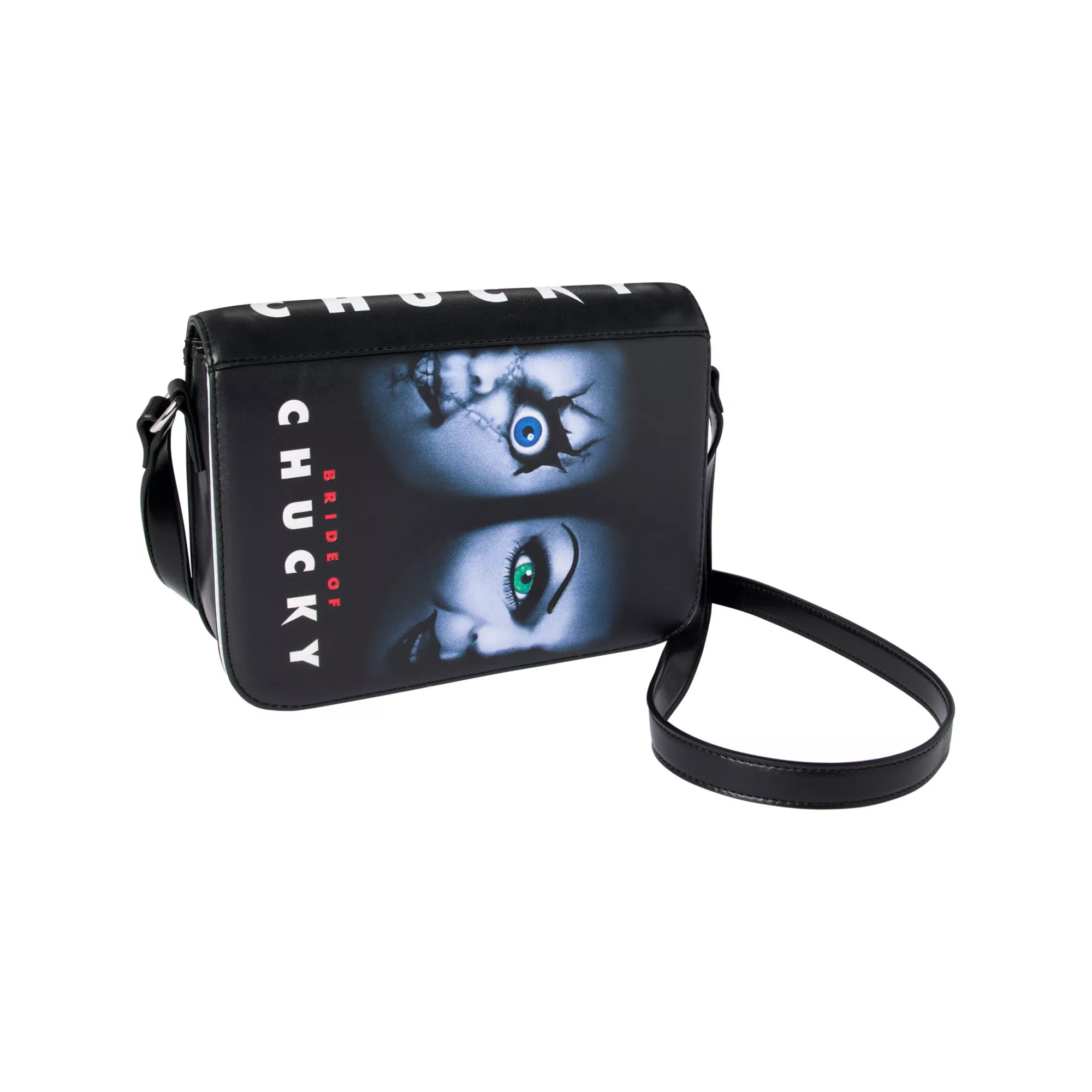 Bride of Chucky VHS Crossbody Bag at Spencer's
