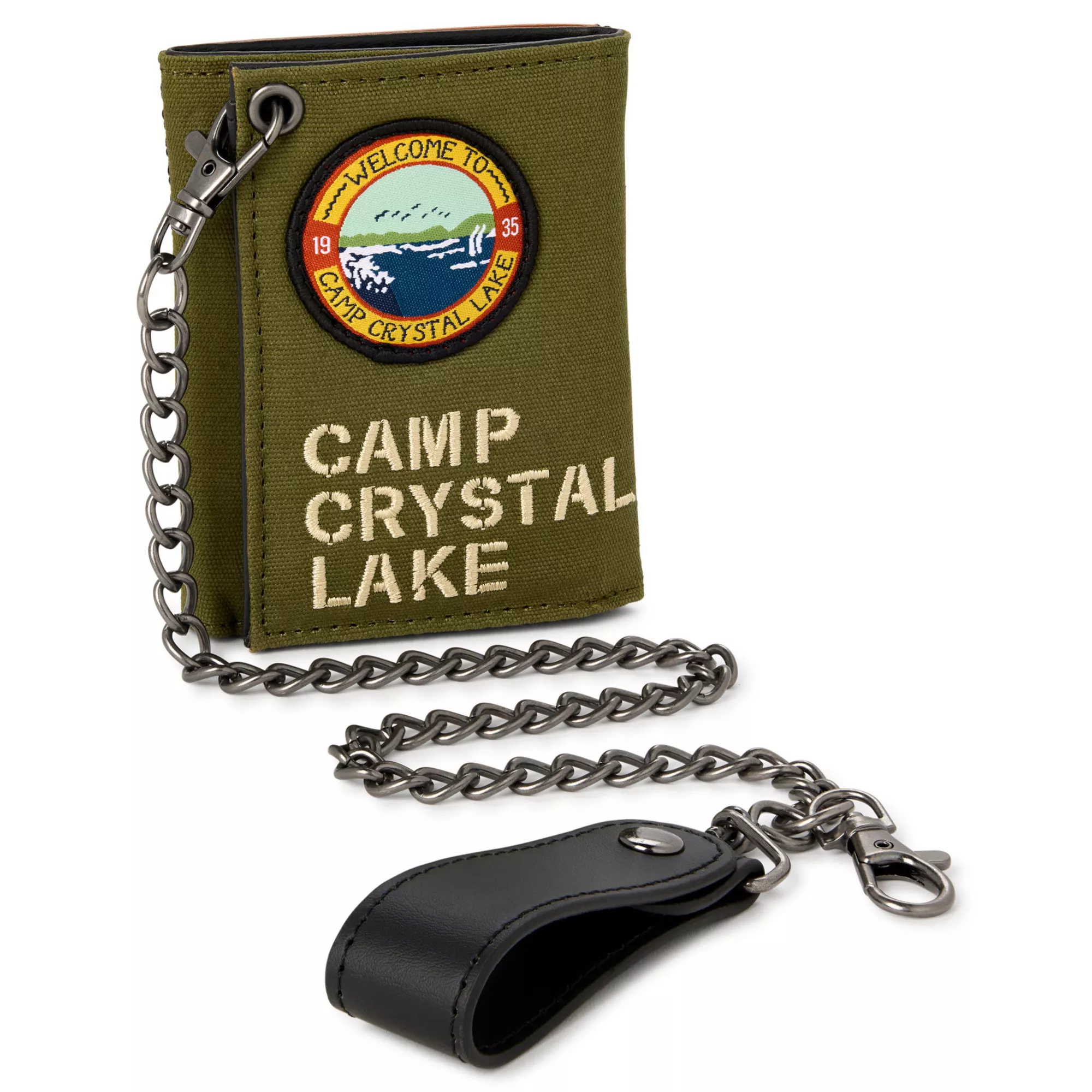 Welcome to Camp Crystal Lake Chain Wallet - Friday the 13th at Spencer's