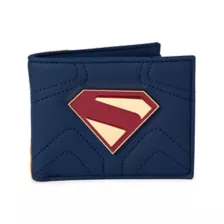 Superman Badge Bifold Wallet - DC Comics at Spencer's