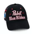 Pabst Blue Ribbon Skull Drinking Dad Hat at Spencer's