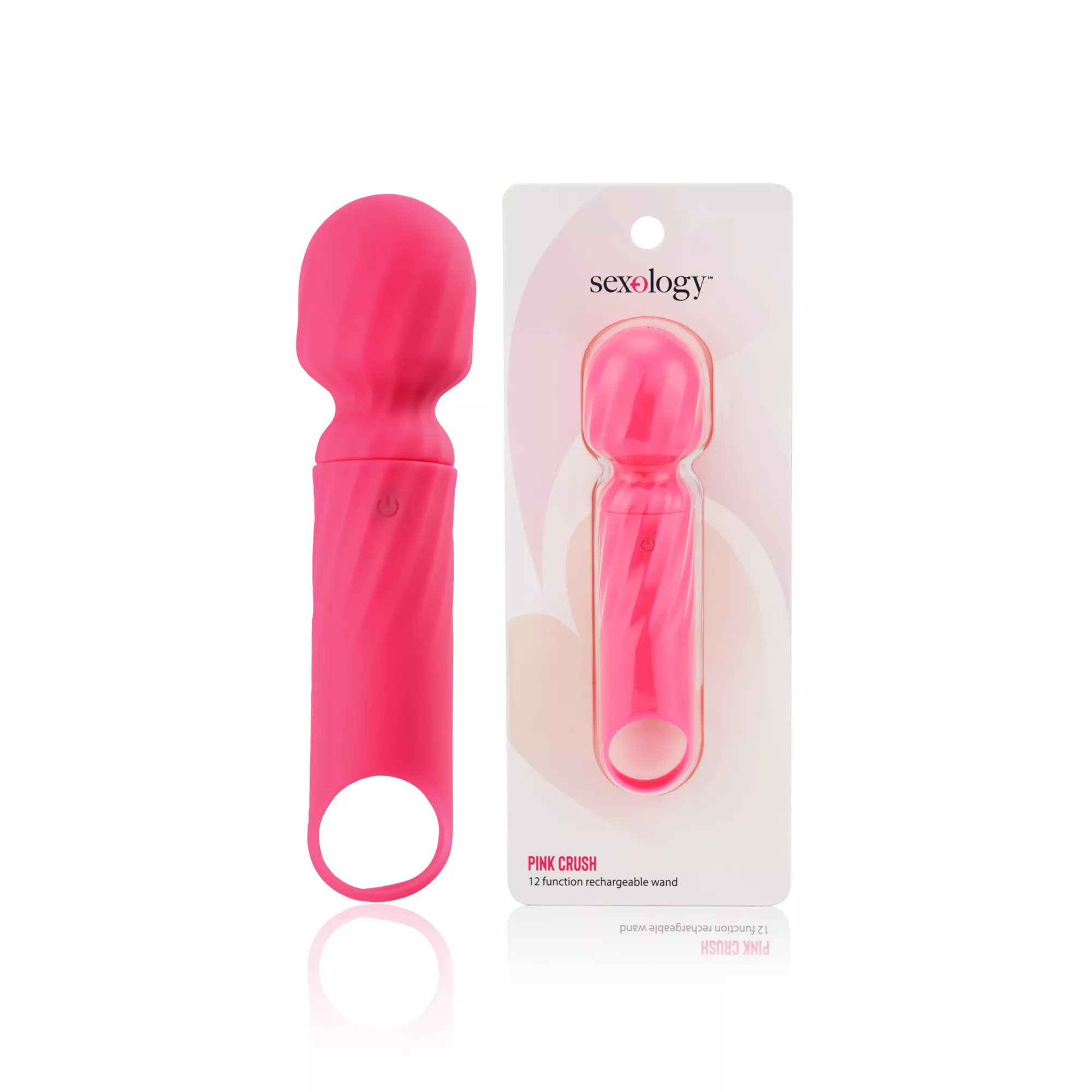 Sexology Pink Crush Wand Massager at Spencer's