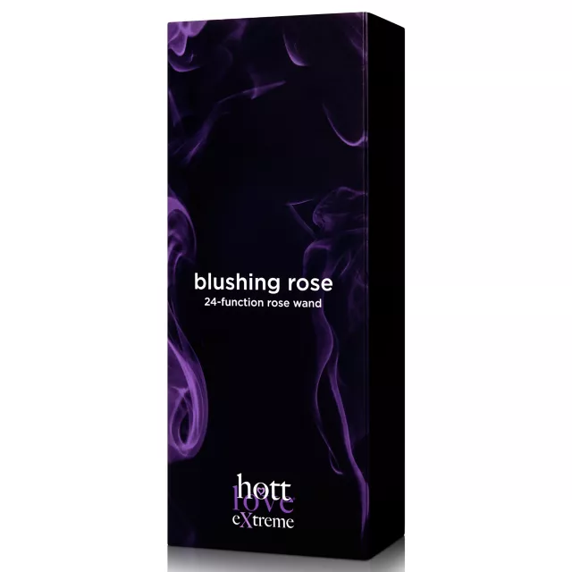Hott Love Blushing Rose Wand Massager - Spencer's