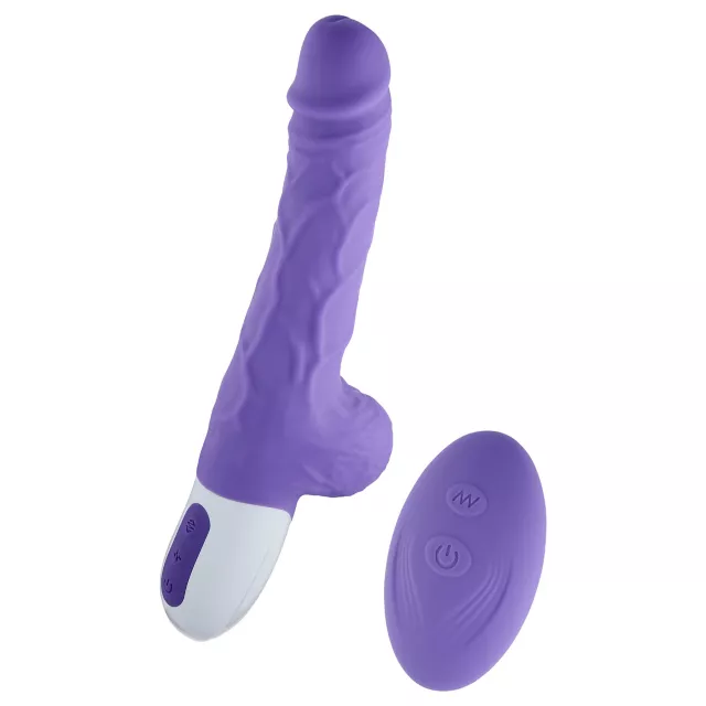 Thrust Master Vibrating Dildo