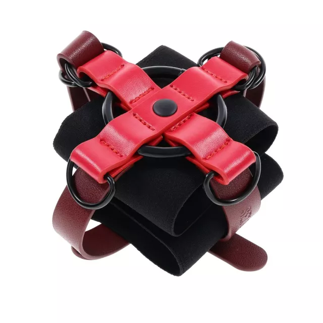 Ex's & Oh's Cross Cuffs - Sex & Mischief at Spencer's