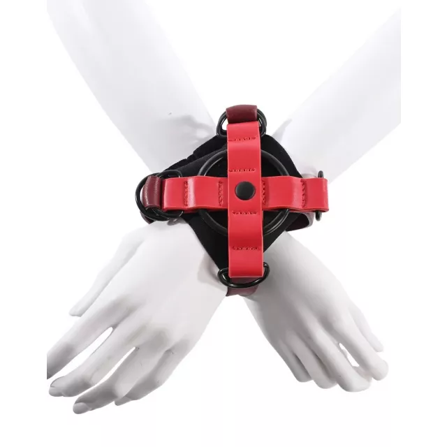 Ex's & Oh's Cross Cuffs - Sex & Mischief at Spencer's