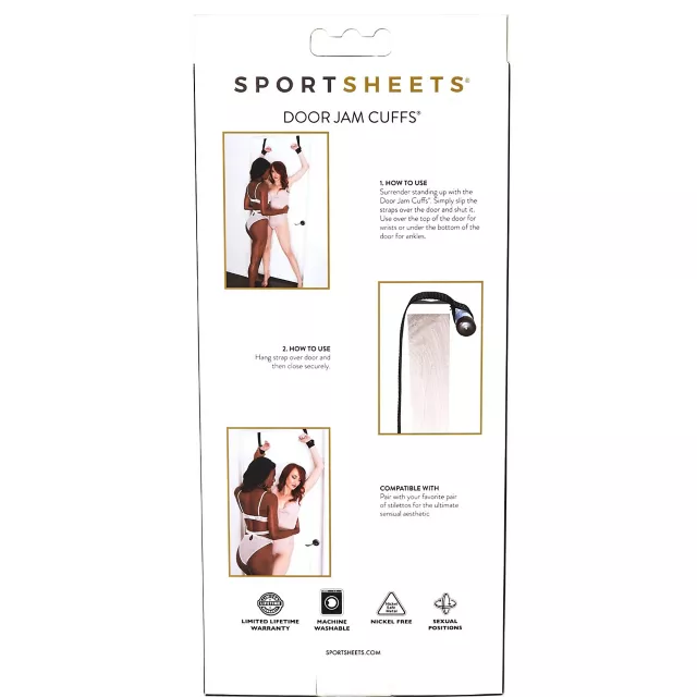Door Jam Cuffs - Sportsheets at Spencer's
