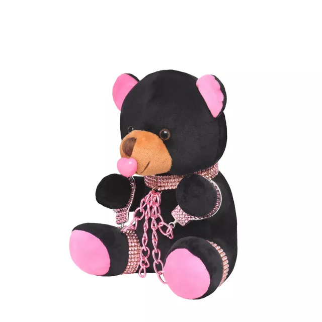 Brat Bling Bondage Bear Plush at Spencer's