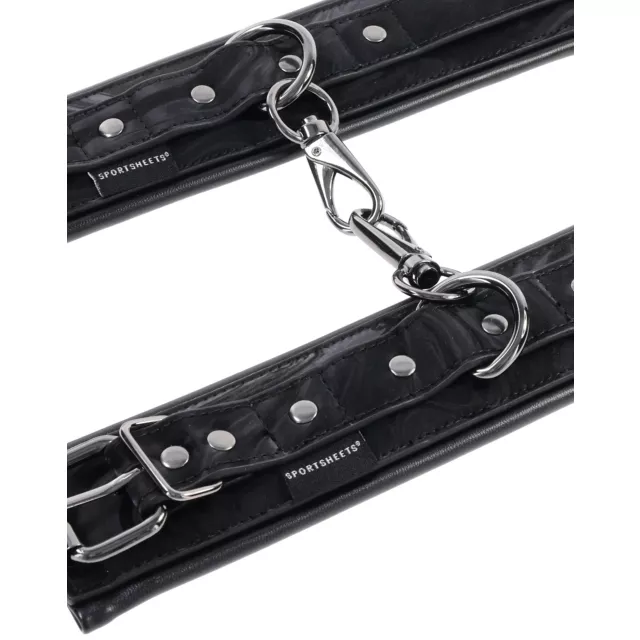 Velvet Noir Handcuffs - Sportsheets at Spencer's
