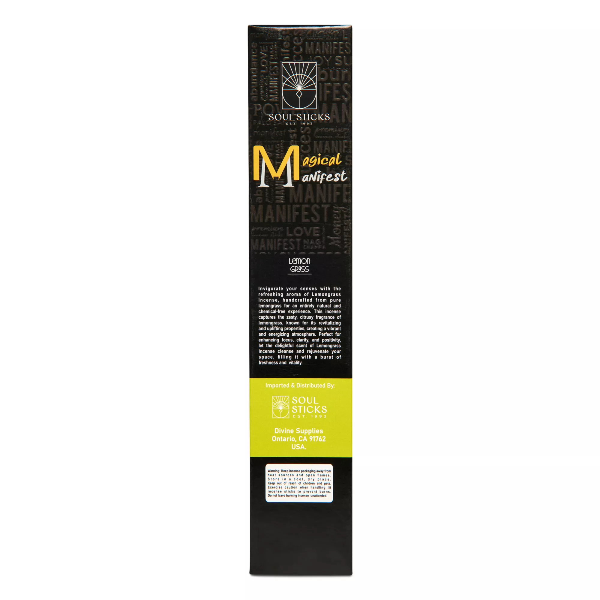 Magical Manifest Artisanal Incense Lemon Grass - 6 Pack at Spencer's