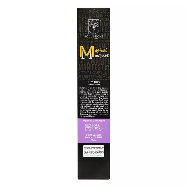 Magical Manifest Artisanal Incense Lavender & Rosemary - 6 Pack at Spencer's