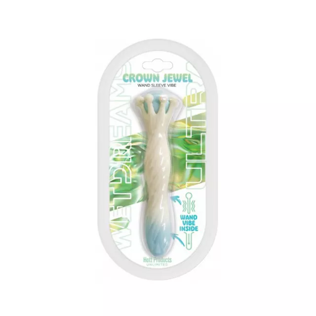 Crown Jewel Wand Sleeve Vibrator - Hott Products Unlimited at Spencer's