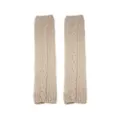 Beige Knit Leg Warmers at Spencer's