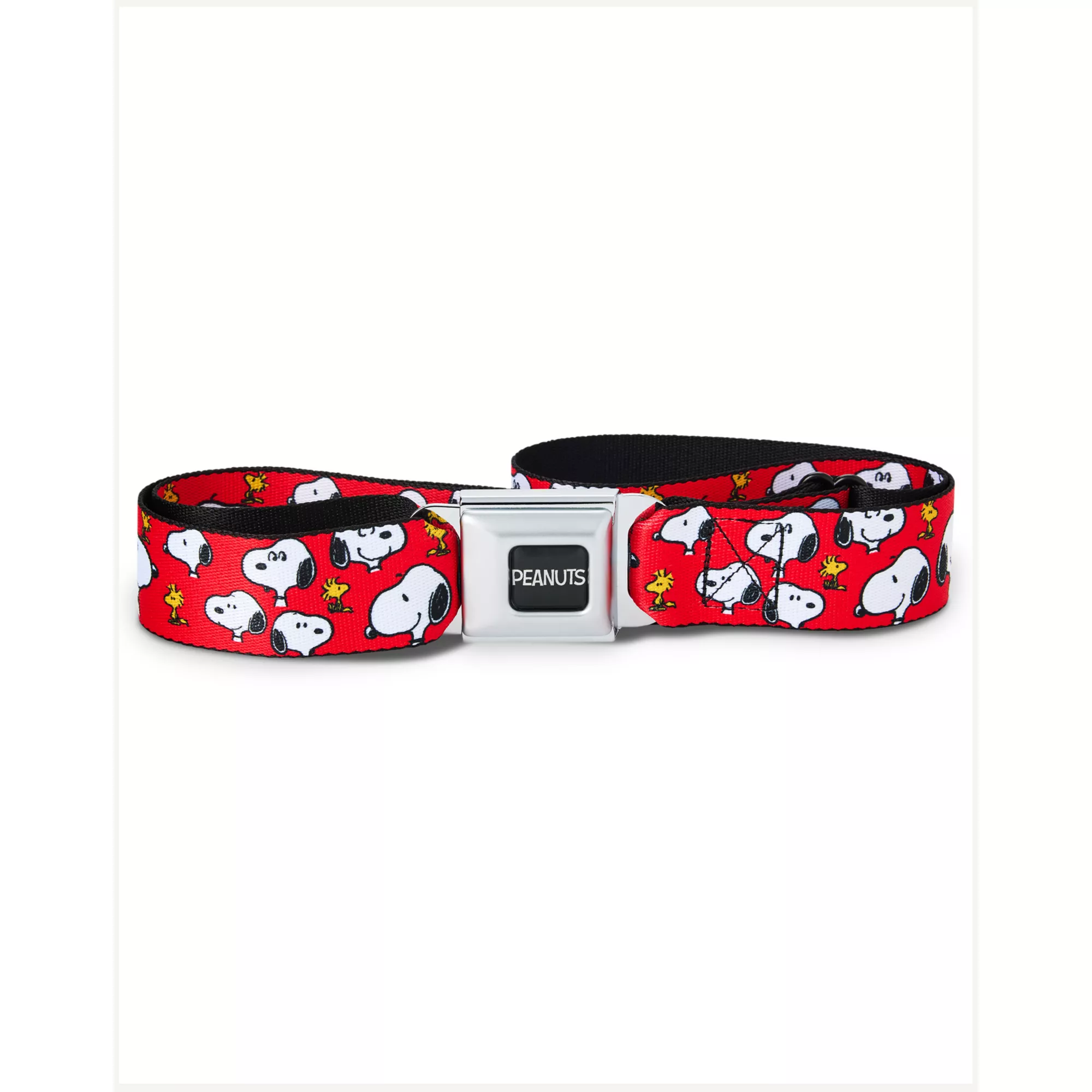 Buckle-Down Snoopy and Woodstock Seatbelt Belt - Peanuts at Spencer's