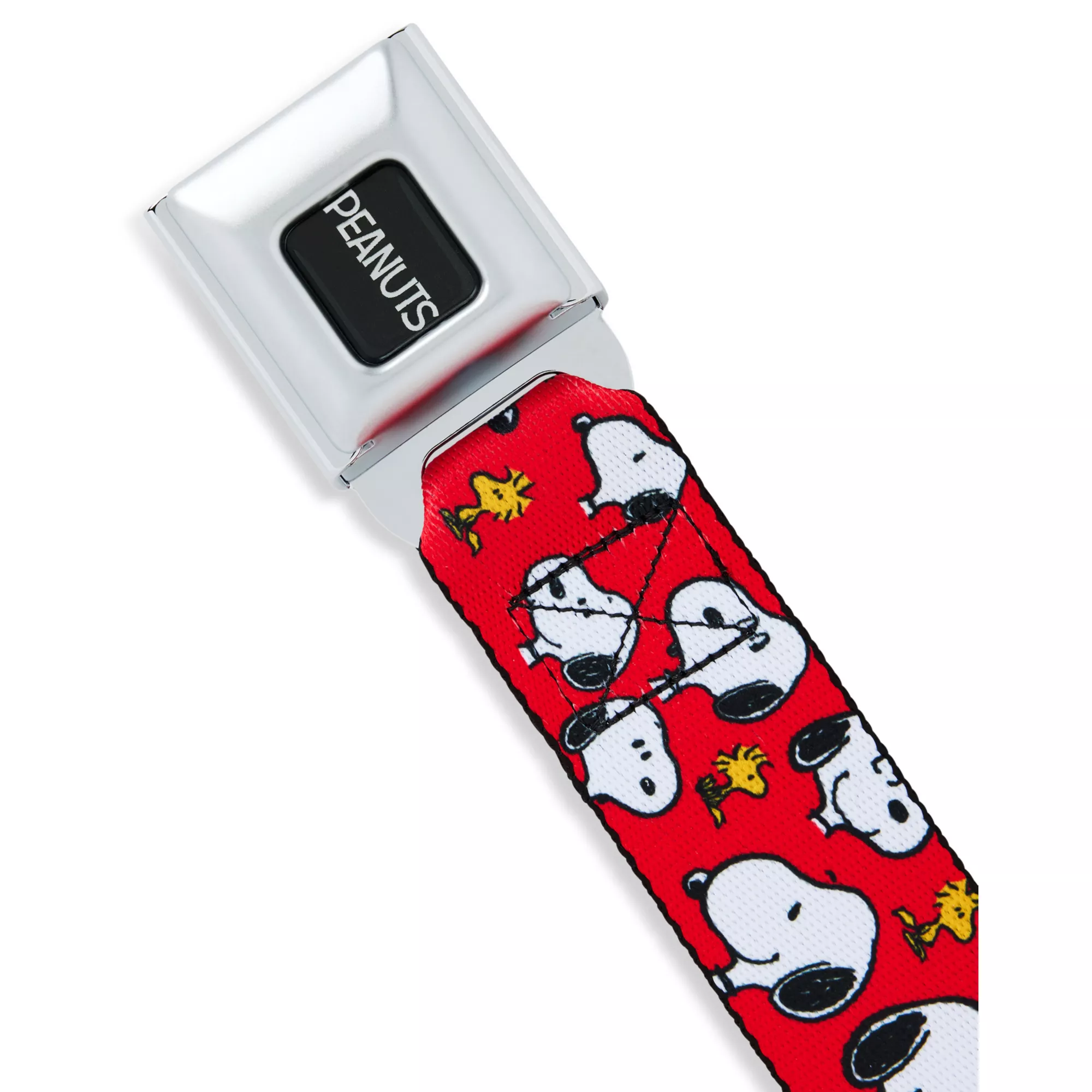 Buckle-Down Snoopy and Woodstock Seatbelt Belt - Peanuts at Spencer's