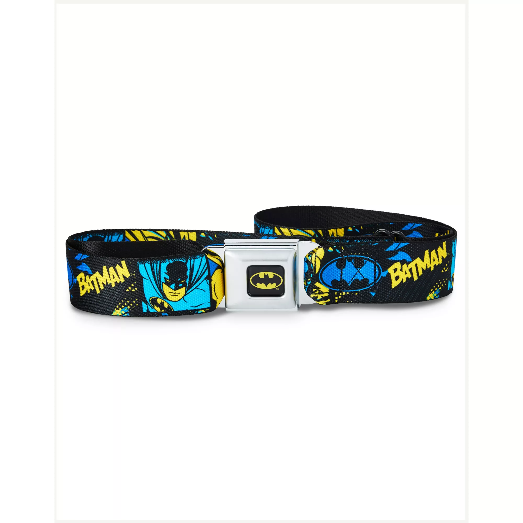 Buckle-Down Batman Comic Print Seatbelt Belt at Spencer's