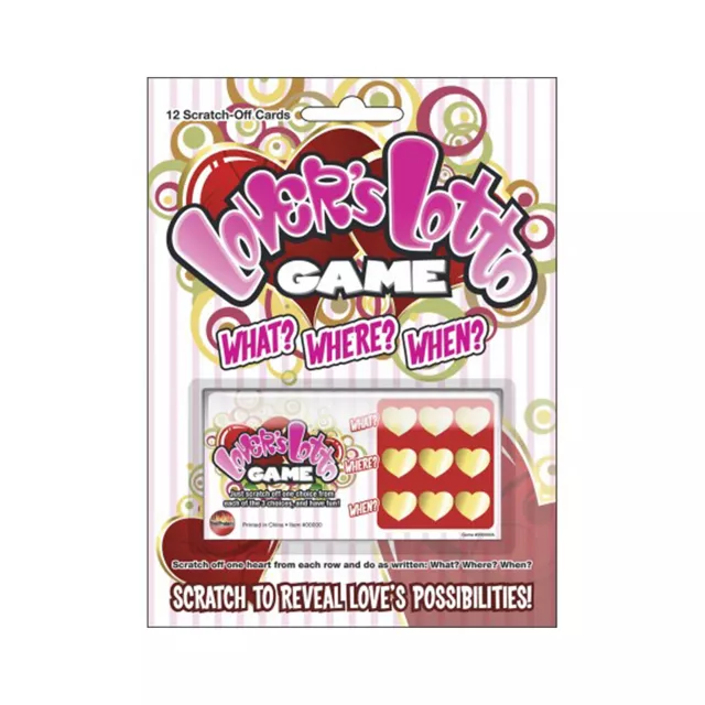 Lover's Lotto Scratch-Off Game