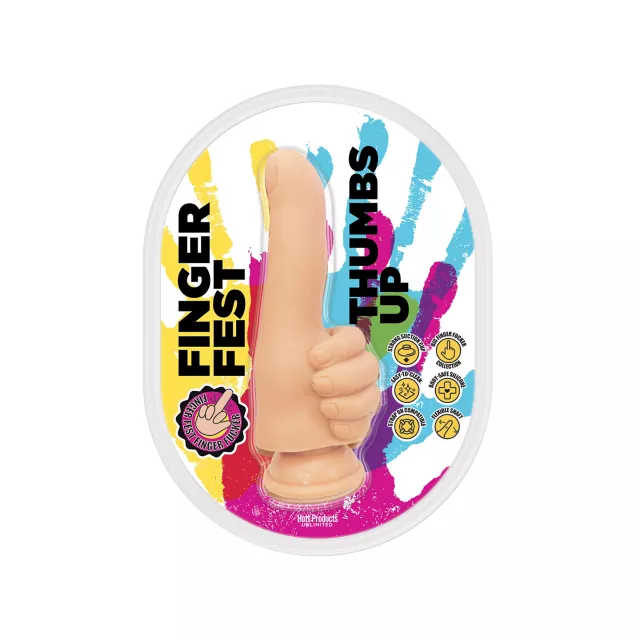 Finger Fest Thumbs Up Dildo at Spencer's