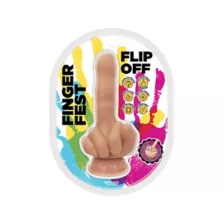 Finger Fest Flip Off Dildo at Spencer's
