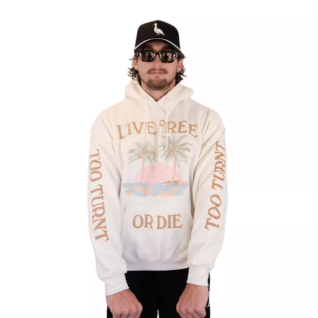 Live Free or Die Hoodie - Too Turnt Tony at Spencer's
