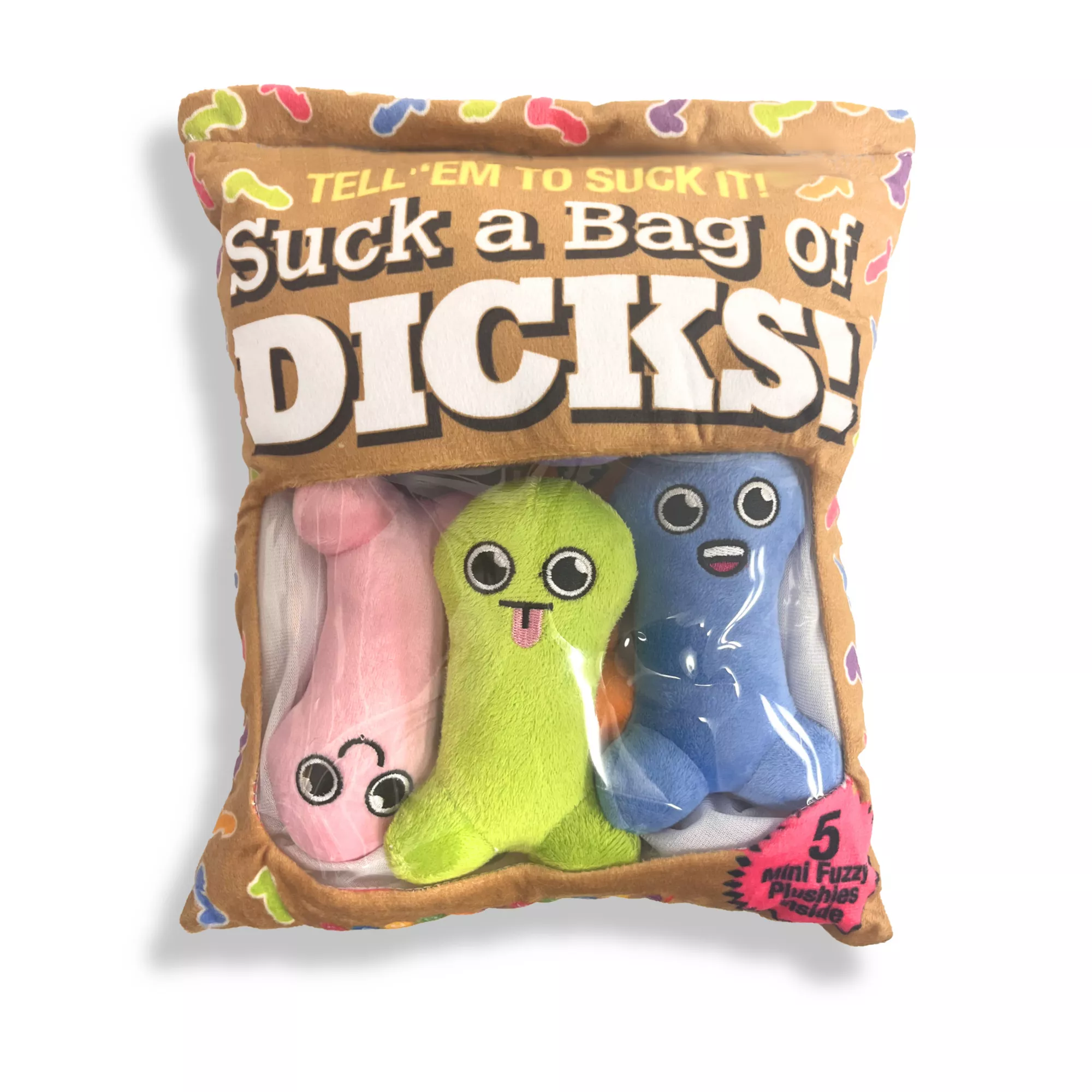 Suck a Bag of Dicks Mini Pillow Set at Spencer's