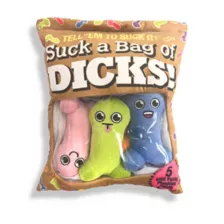 Suck a Bag of Dicks Mini Pillow Set at Spencer's