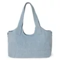True Religion Denim Shoulder Satchel at Spencer's