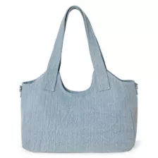 True Religion Denim Shoulder Satchel at Spencer's