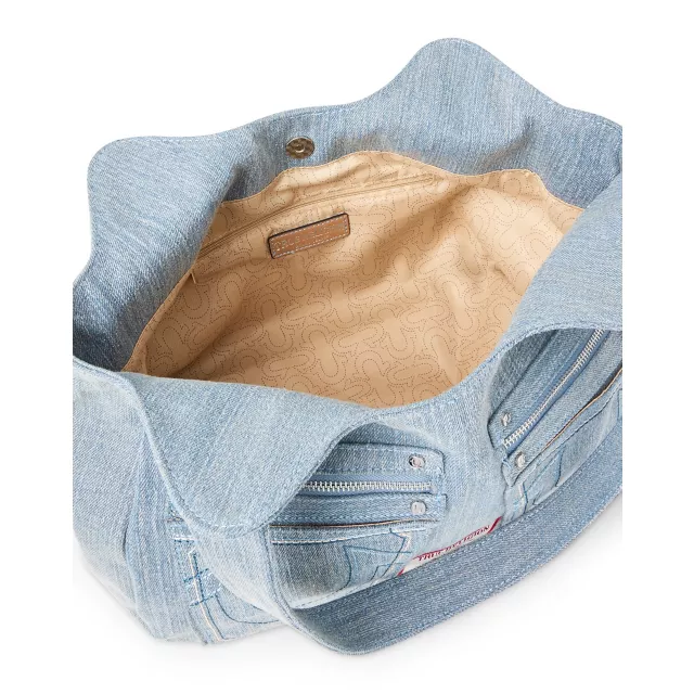 True Religion Denim Shoulder Satchel at Spencer's