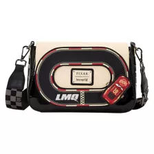 Loungefly Lightning McQueen Racetrack Crossbody Bag - Cars at Spencer's