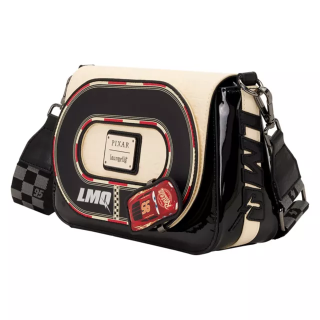 Loungefly Lightning McQueen Racetrack Crossbody Bag - Cars at Spencer's