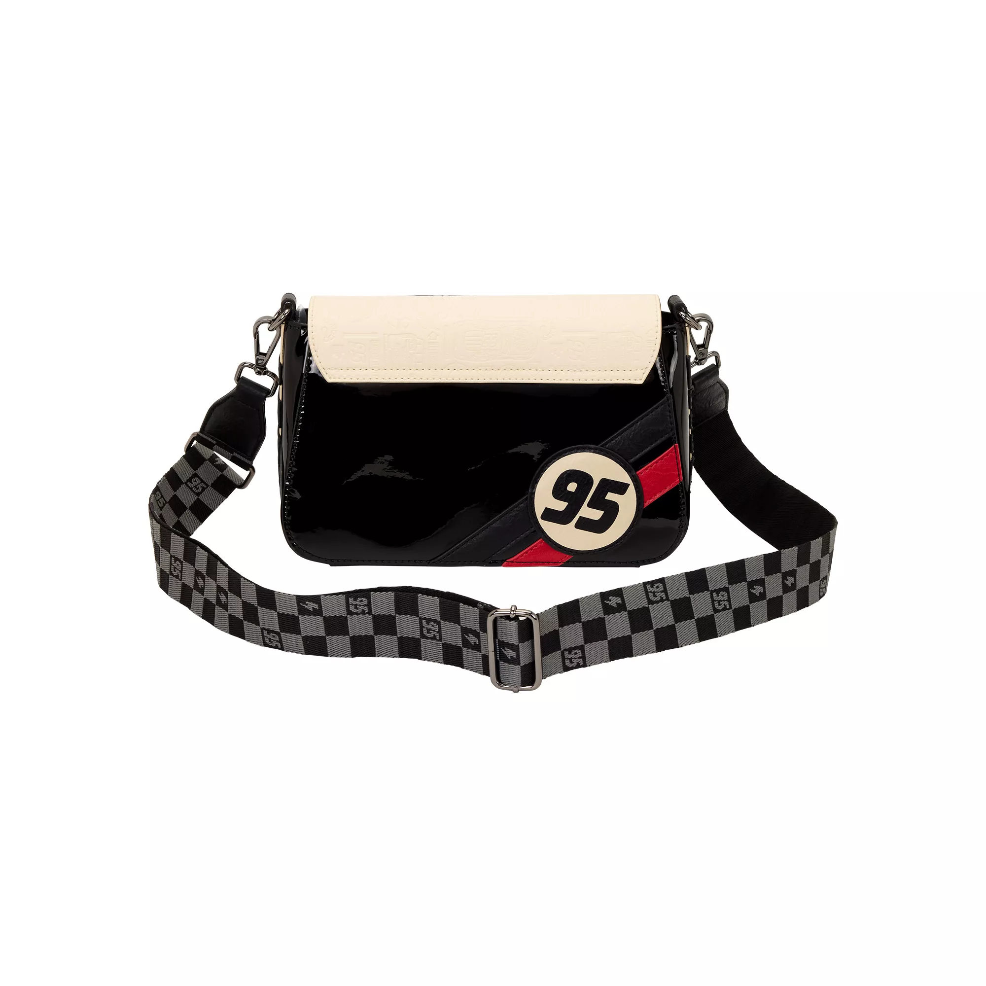 Loungefly Lightning McQueen Racetrack Crossbody Bag - Cars at Spencer's