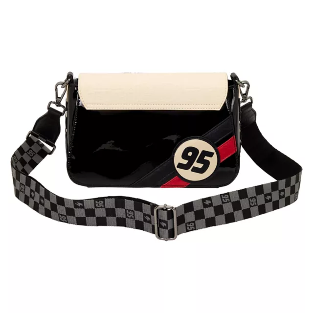 Loungefly Lightning McQueen Racetrack Crossbody Bag - Cars at Spencer's