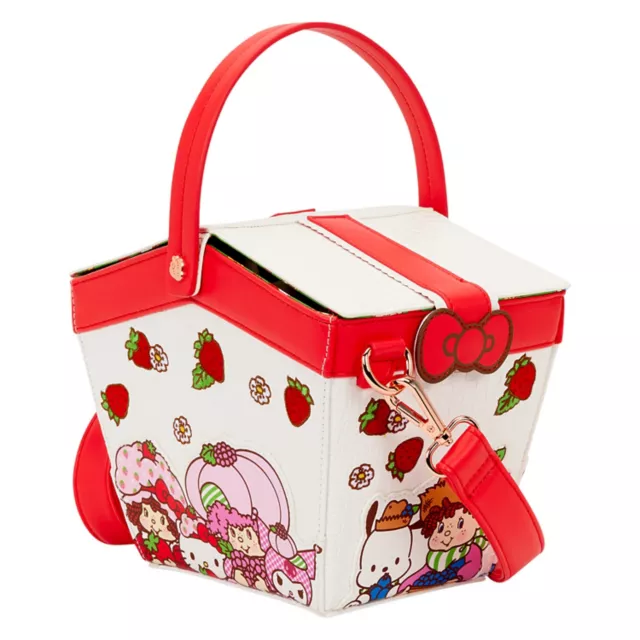 Loungefly Sanrio Hello Kitty & Friends x Strawberry Shortcake Scented Basket Crossbody Bag