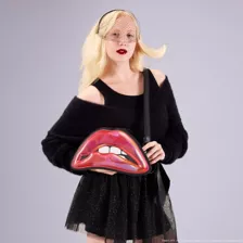 Loungefly The Rocky Horror Picture Show Lips Crossbody Bag at Spencer's