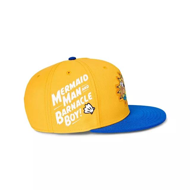 Mermaid Man and Barnacle Boy Snapback Hat at Spencer's