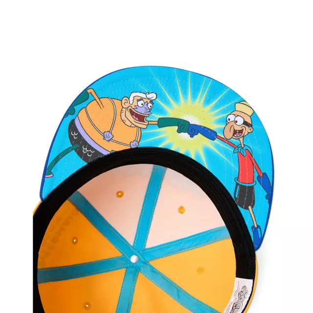 Mermaid Man and Barnacle Boy Snapback Hat at Spencer's