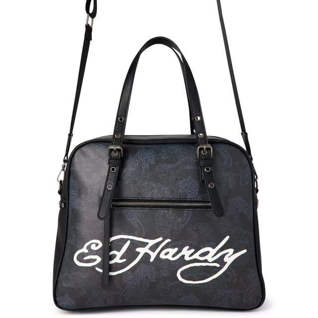 Ed Hardy Amie Satchel Crossbody Bag