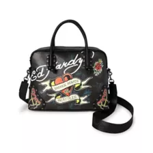 Ed Hardy Nora Satchel Crossbody Bag at Spencer's