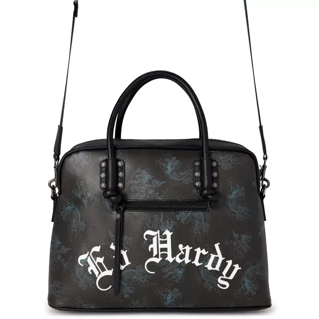 Ed Hardy Nora Satchel Crossbody Bag at Spencer's