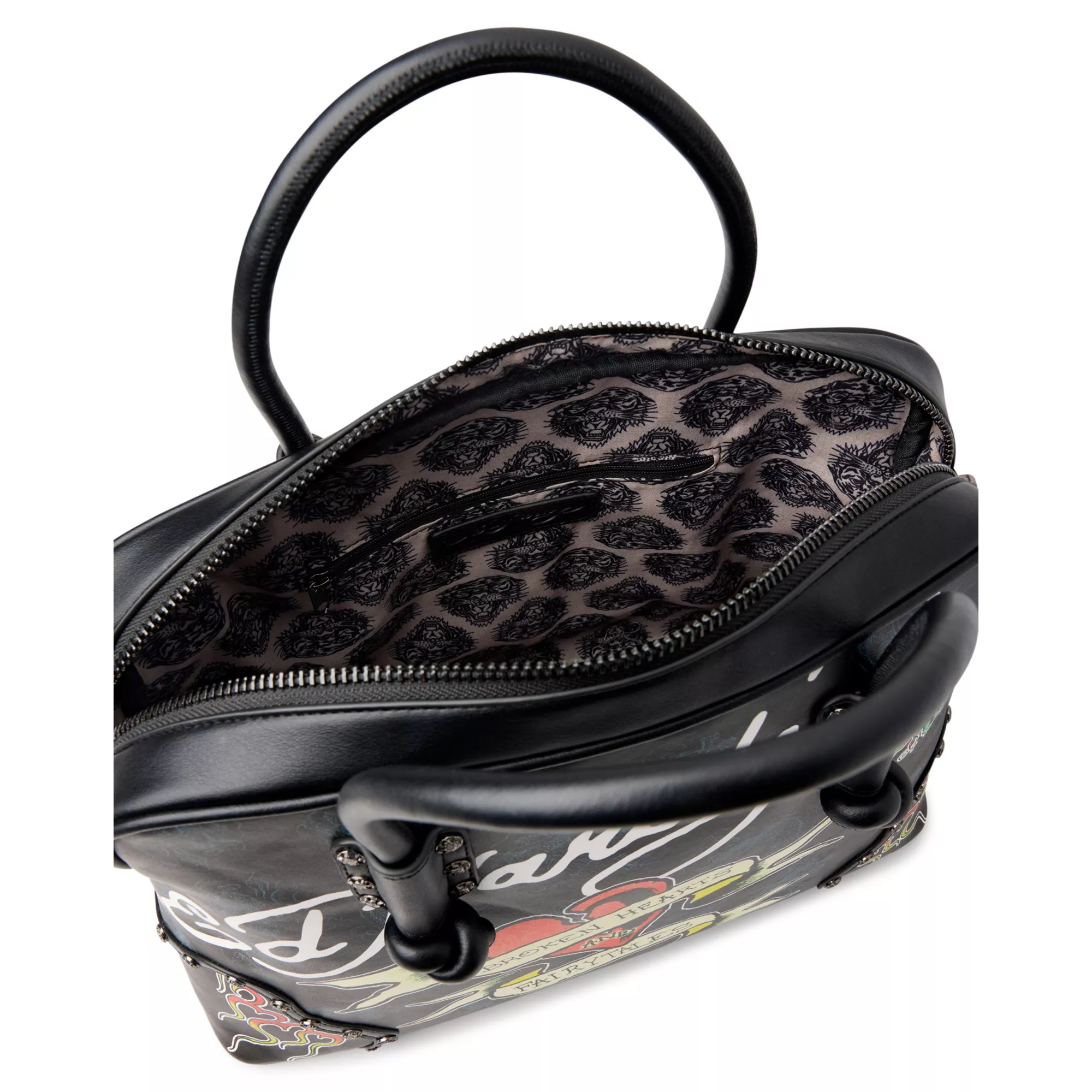 Ed Hardy Nora Satchel Crossbody Bag at Spencer's