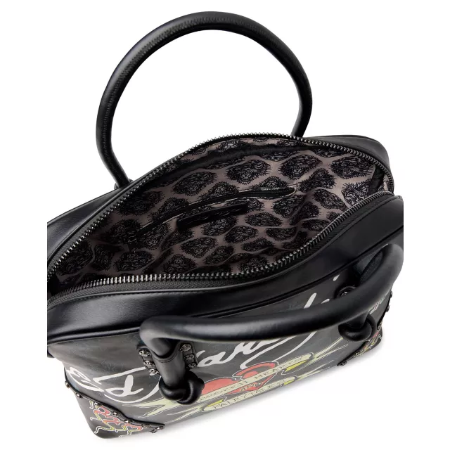 Ed Hardy Nora Satchel Crossbody Bag at Spencer's