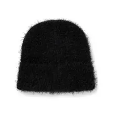 Wicked Soft Fuzzy Cuff Beanie Hat at Spencer's