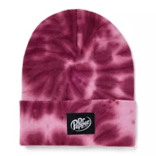 Dr. Pepper Tie Dye Cuff Beanie Hat at Spencer's