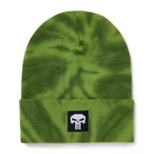 Punisher Tie Dye Cuff Beanie Hat - Marvel at Spencer's