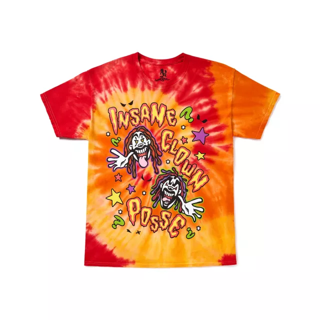 Insane Clown Posse Cartoon Tie Dye T Shirt at Spencer's