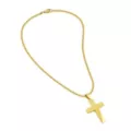 Goldtone Cross Chain Necklace at Spencer's