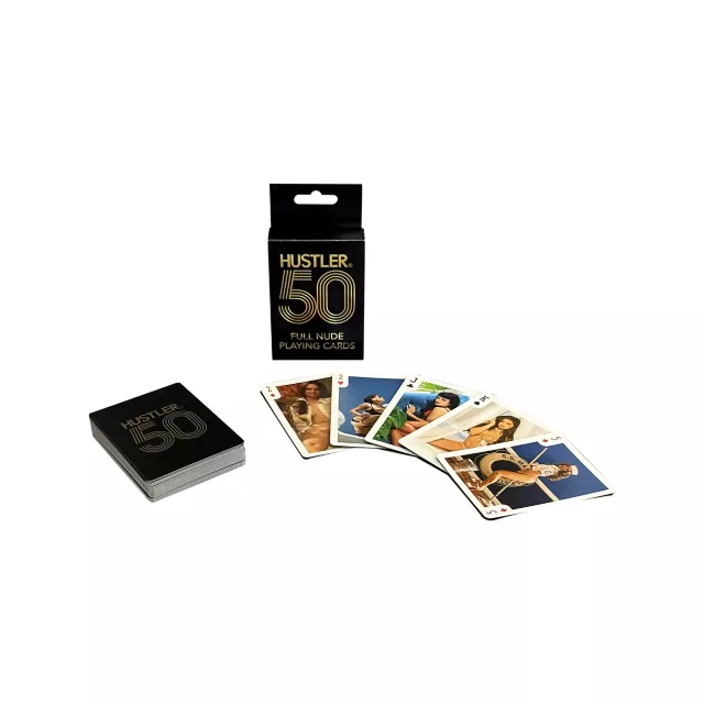 Hustler 50 Full Nude Playing Cards